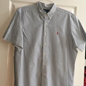 Men’s Polo Short Sleeve Button Down
